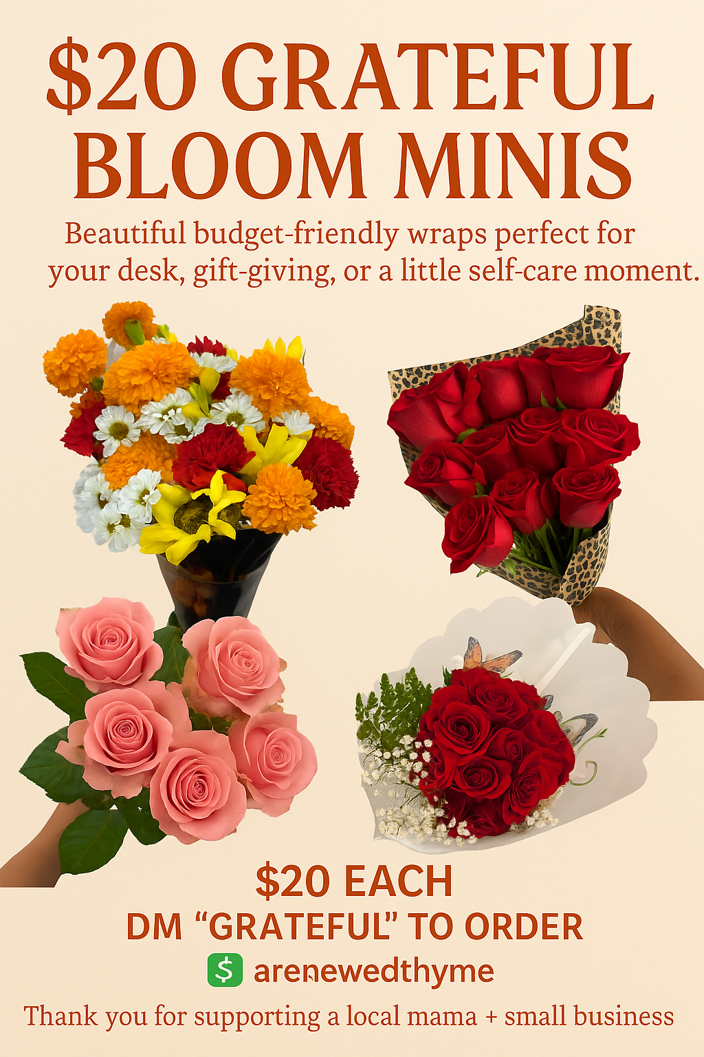 Grateful Blooms Minis